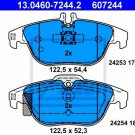 ATE 13.0460-7244.2 Brake Pad Set, disc brake for MERCEDES-BENZ