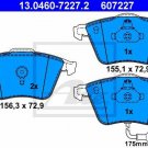 ATE 13.0460-7227.2 Brake Pad Set, disc brake for AUDI, SEAT, VW