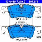 ATE 13.0460-7219.2 Brake Pad Set, disc brake for MERCEDES-BENZ