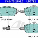 ATE 13.0470-2792.2 Brake Pad Set, disc brake for MERCEDES-BENZ