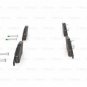 BOSCH 0986494201 Brake Pad Set, disc brake for AUDI