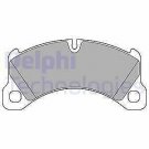 DELPHI LP3193 Brake Pad Set, disc brake for MERCEDES-BENZ, PORSCHE