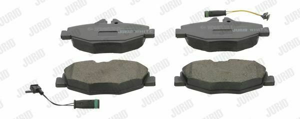 JURID 573091JC Brake Pad Set, disc brake for MERCEDES-BENZ