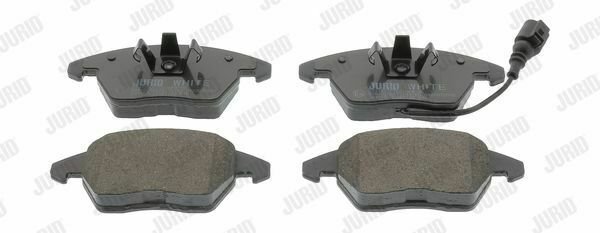 JURID 573128JC Brake Pad Set, disc brake for AUDI, SEAT, SKODA, VW