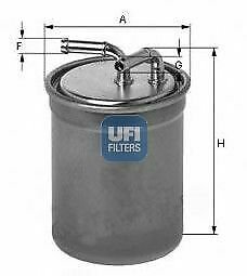 UFI 24.106.00 Fuel filter for AUDI, SEAT, SKODA, VW