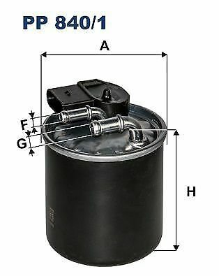 FILTRON PP840/1 Fuel filter for MERCEDES-BENZ