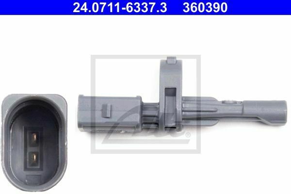 ATE 24.0711-6337.3 Sensor, wheel speed for AUDI, SEAT, SKODA, VW