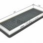 BOSCH 1987431154 Filter, interior air