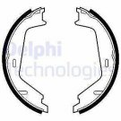 DELPHI LS1884 Brake Shoe Set, parking brake for VOLVO