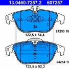 ATE 13.0460-7257.2 Brake Pad Set, disc brake for MERCEDES-BENZ