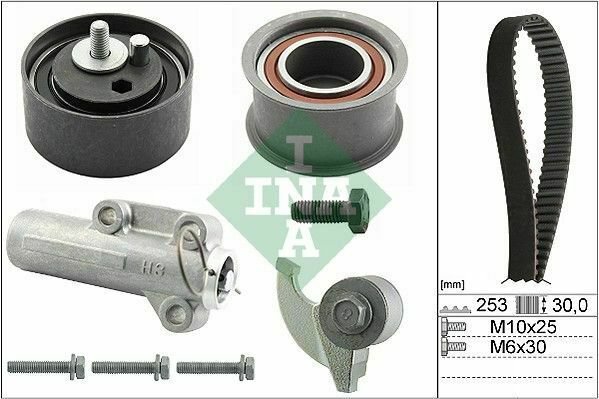 INA 530017910 Timing Belt Set for AUDI, SKODA, VW