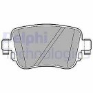 DELPHI LP2709 Brake Pad Set, disc brake for AUDI, SEAT, SKODA, VW