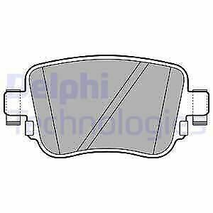 DELPHI LP2709 Brake Pad Set, disc brake for AUDI, SEAT, SKODA, VW
