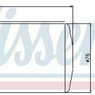 NISSENS 95076 Dryer, air conditioning for MERCEDES-BENZ