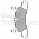 DELPHI LP2233 Brake Pad Set, disc brake for PORSCHE, VW