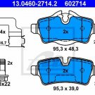 ATE 13.0460-2714.2 Brake Pad Set, disc brake for MINI