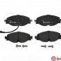BREMBO P85126 Brake Pad Set, disc brake for AUDI, SEAT, SKODA, VW