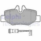 DELPHI LP1939 Brake Pad Set, disc brake for MERCEDES-BENZ