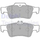 DELPHI LP1868 Brake Pad Set, disc brake for MERCEDES-BENZ