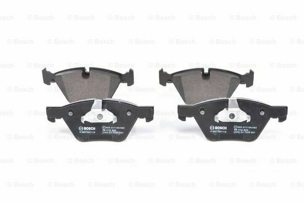 BOSCH 0986494118 Brake Pad Set, disc brake for BMW