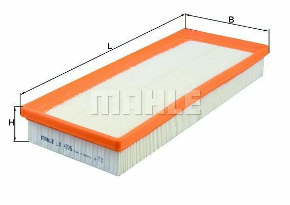 MAHLE LX4205 Air Filter for MERCEDES-BENZ