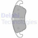 DELPHI LP2077 Brake Pad Set, disc brake for AUDI