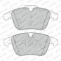 FERODO FDB1897 Brake Pad Set, disc brake for FORD, LAND ROVER, VOLVO