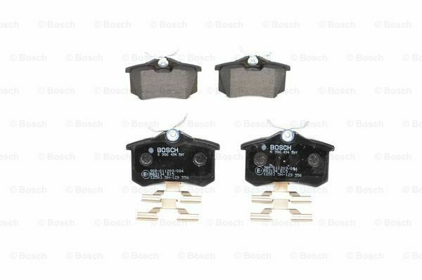 BOSCH 0986494597 Brake Pad Set, disc brake for LANCIA, PEUGEOT, RENAULT, SEAT, V