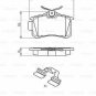 BOSCH 0986494597 Brake Pad Set, disc brake for LANCIA, PEUGEOT, RENAULT, SEAT, V