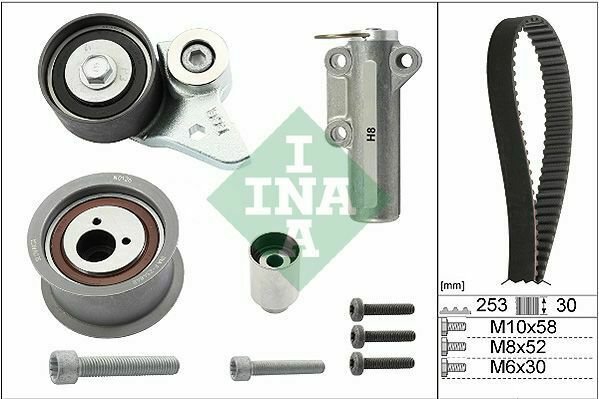 INA 530036610 Timing Belt Set for AUDI, VW