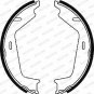 FERODO FSB645 Brake Shoe Set, parking brake for VOLVO