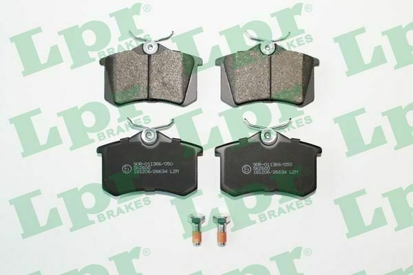 LPR 05P634 Brake Pad Set, disc brake for AUDI, CITRO&Atilde;�N, DS, FIAT, FORD, LANCIA,