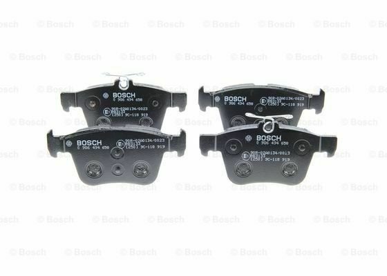 BOSCH 0986494658 Brake Pad Set, disc brake for AUDI, CUPRA, SEAT, SKODA, VW