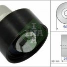 INA 532 0753 10 Deflection/Guide Pulley, timing belt for AUDI, SEAT, SKODA, VW