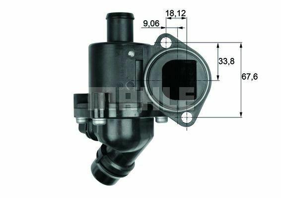 MAHLE TM 3 100 Thermostat, coolant for AUDI, VW