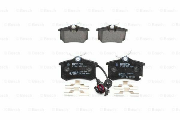 BOSCH 0986494598 Brake Pad Set, disc brake for SEAT, VW