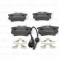 BOSCH 0986494598 Brake Pad Set, disc brake for SEAT, VW