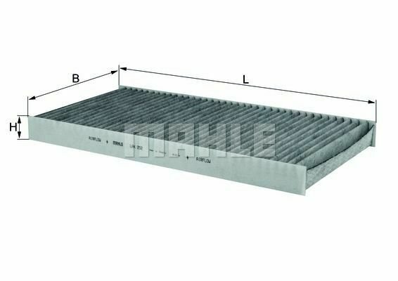 MAHLE LAK 252 Filter, interior air for MERCEDES-BENZ