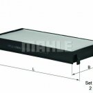 MAHLE LA221/s Filter, interior air for BMW