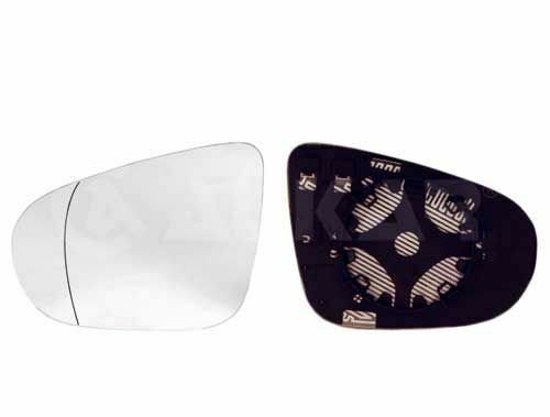 ALKAR 6471124 Mirror Glass, outside mirror for VW