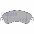 DELPHI LP1954 Brake Pad Set, disc brake for FORD, VW