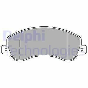 DELPHI LP1954 Brake Pad Set, disc brake for FORD, VW