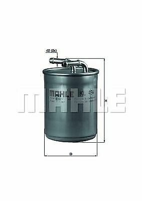 MAHLE KL 494 Fuel filter for AUDI, SEAT, SKODA, VW