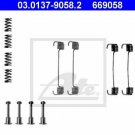 ATE 03.0137-9058.2 Accessory Kit, parking brake shoes for BMW