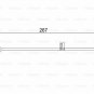 BOSCH 1987473560 Warning Contact, brake pad wear for PORSCHE