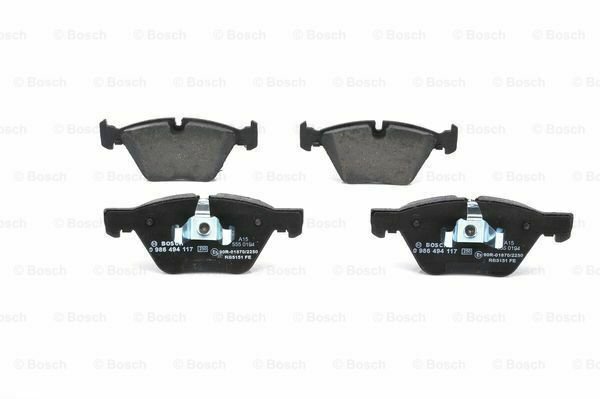 BOSCH 0986494117 Brake Pad Set, disc brake for BMW