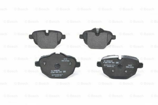 BOSCH 0986494432 Brake Pad Set, disc brake for BMW