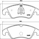 BREMBO P85098 Brake Pad Set, disc brake for AUDI