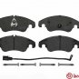 BREMBO P85098 Brake Pad Set, disc brake for AUDI