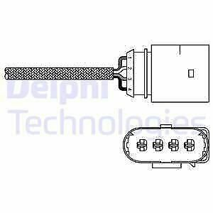 DELPHI ES20286-12B1 Lambda Sensor for SEAT, VW